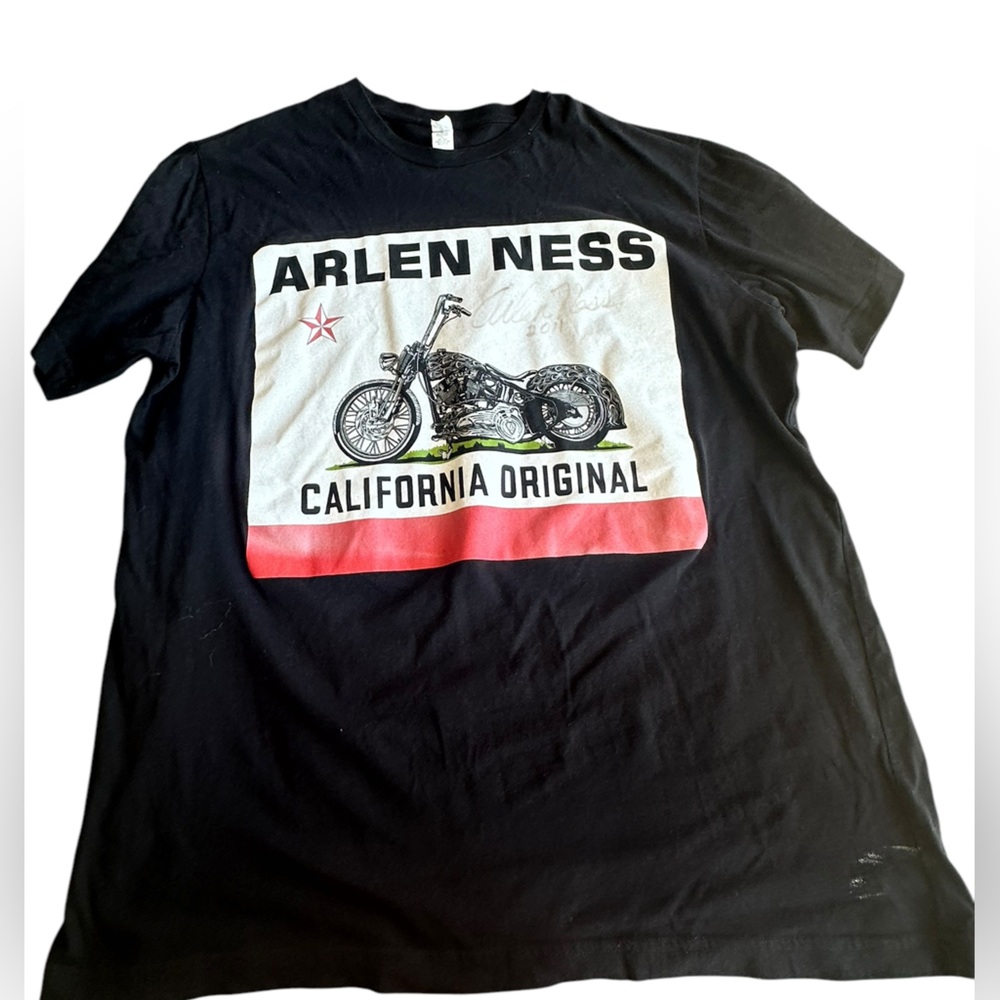 signed arlen ness shirt